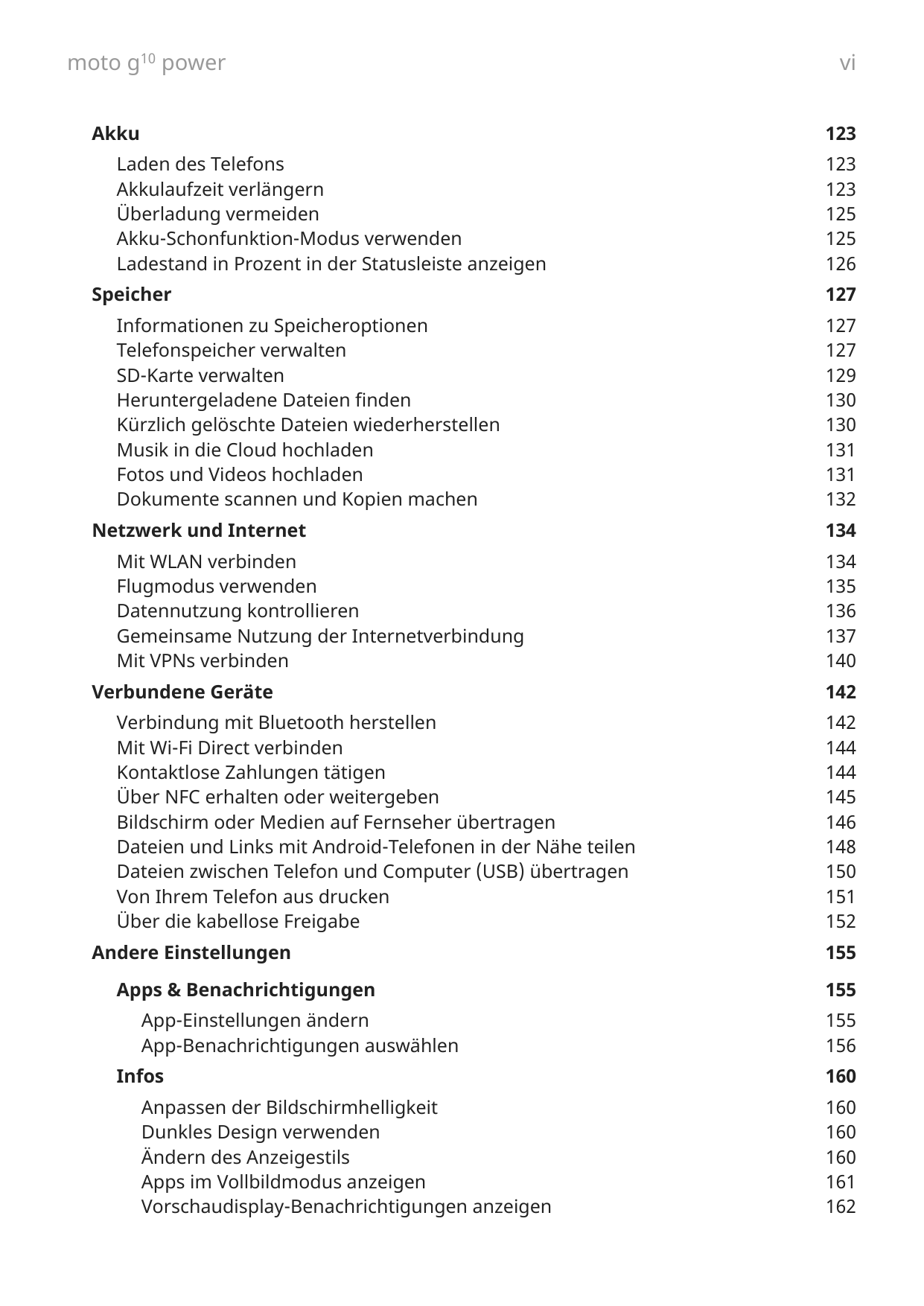 moto g10 powerAkkuvi123Laden des TelefonsAkkulaufzeit verlängernÜberladung vermeidenAkku-Schonfunktion-Modus verwendenLadestand 