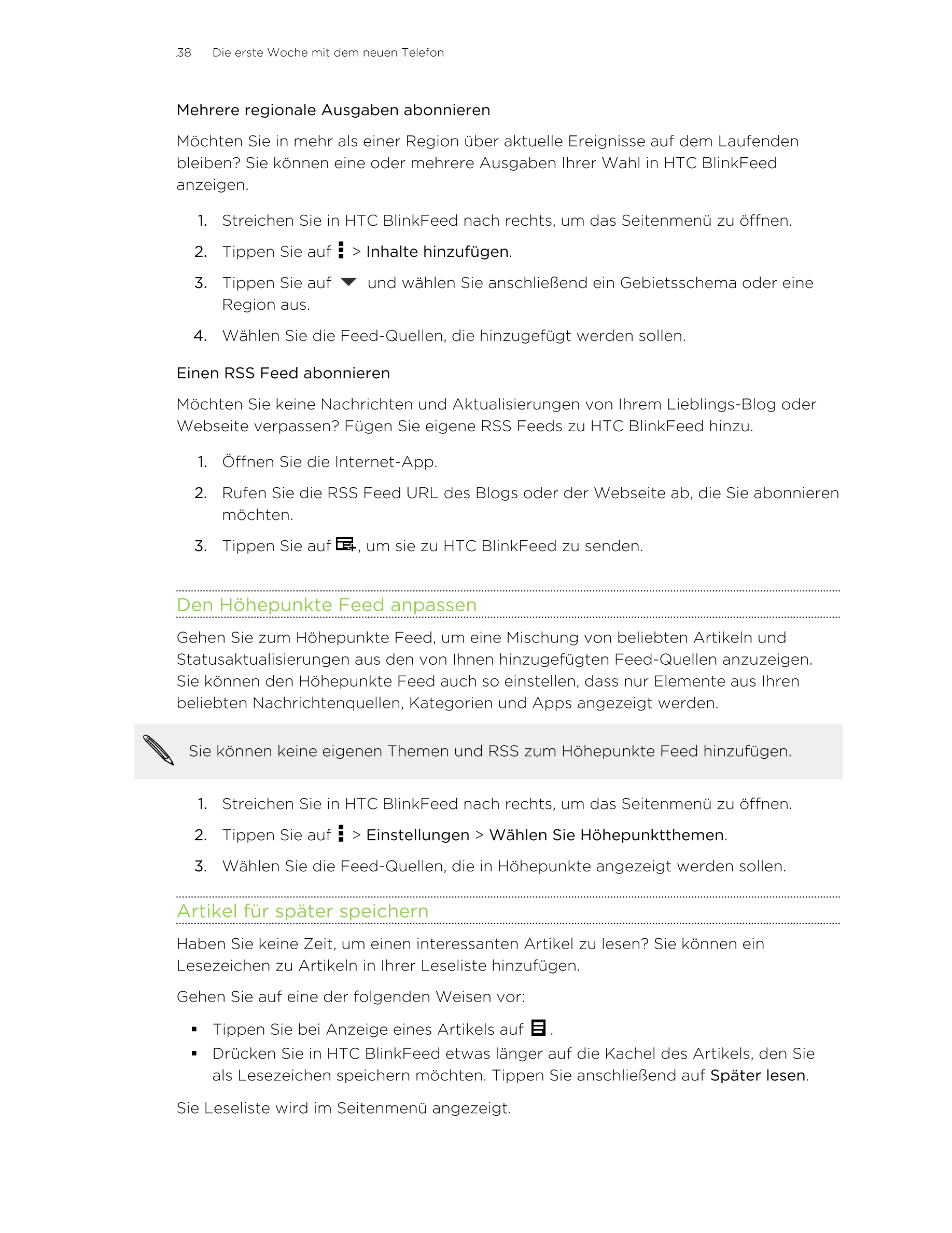 38     Die erste Woche mit dem neuen Telefon
Mehrere regionale Ausgaben abonnieren
Möchten Sie in mehr als einer Region über akt