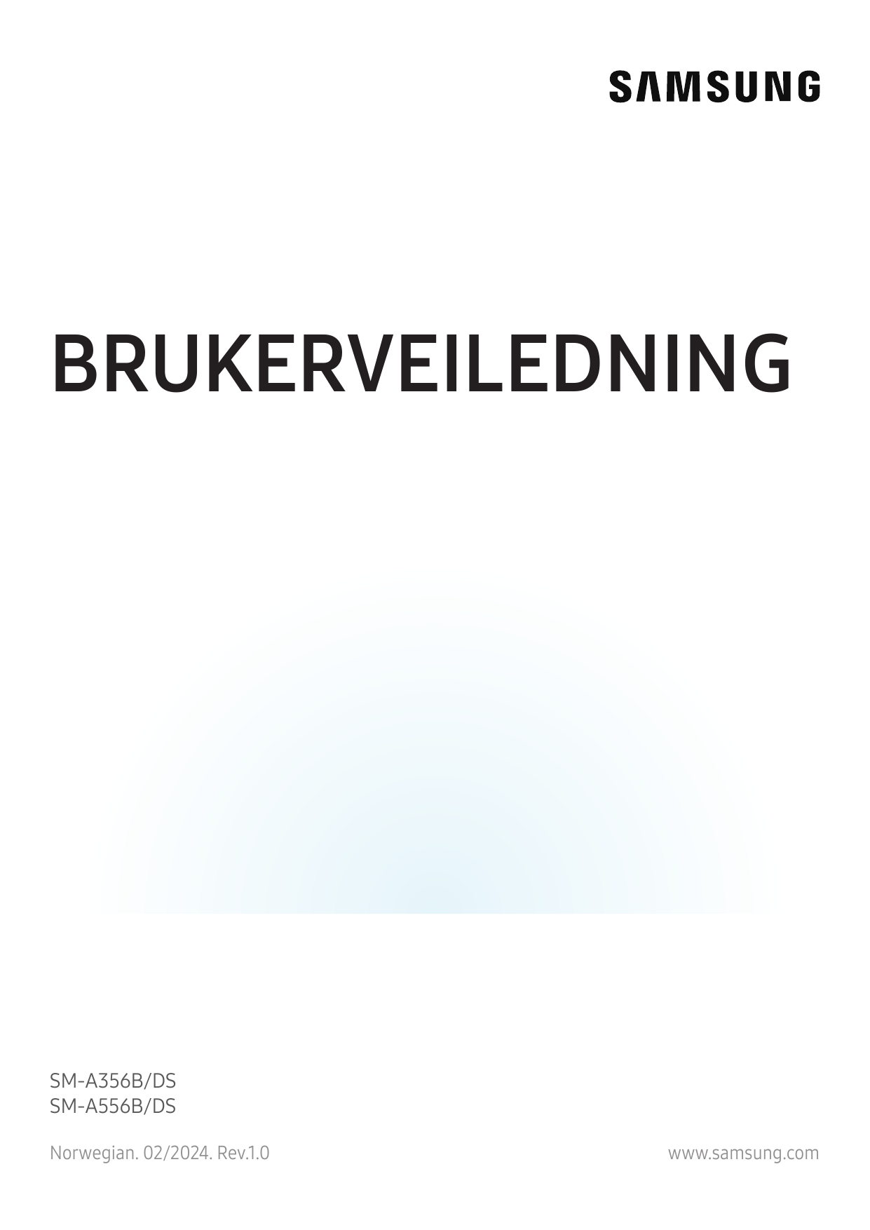 BRUKERVEILEDNINGSM-A356B/DSSM-A556B/DSNorwegian. 02/2024. Rev.1.0www.samsung.com