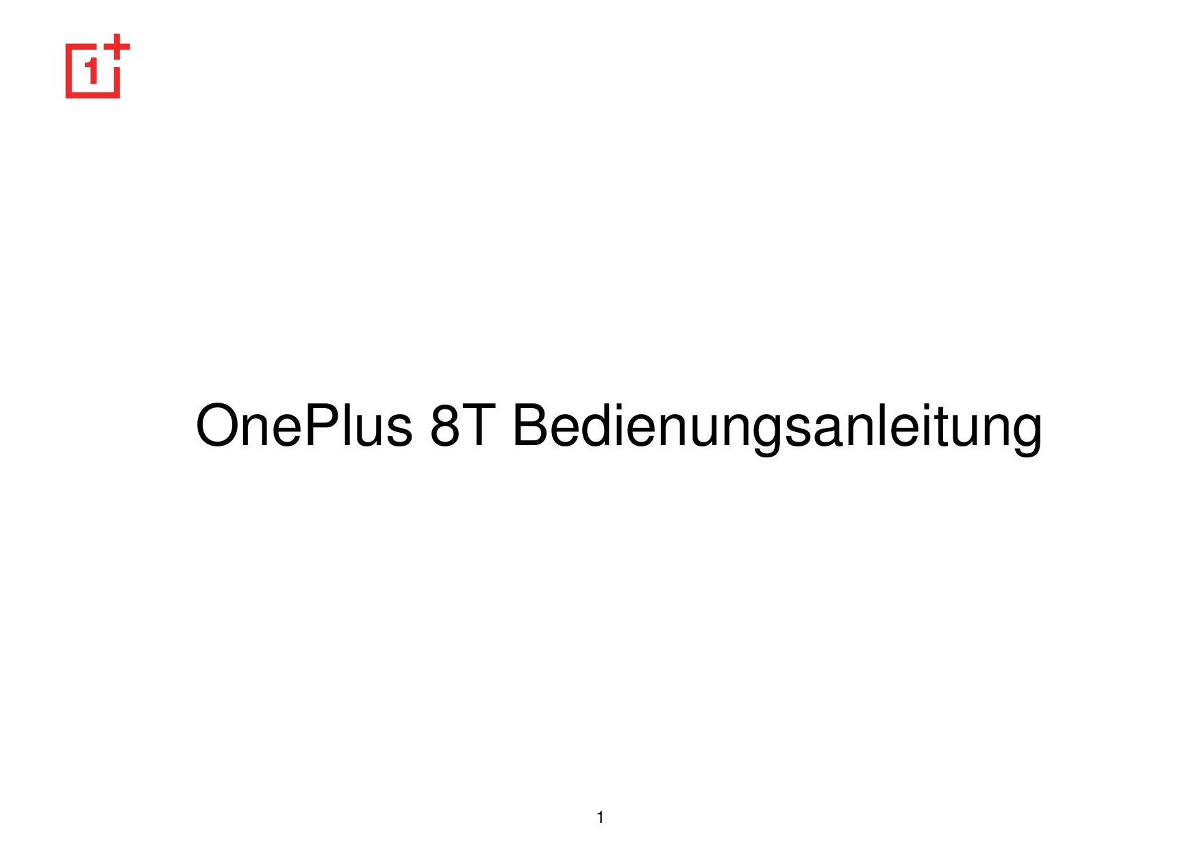 OnePlus 8T Bedienungsanleitung1