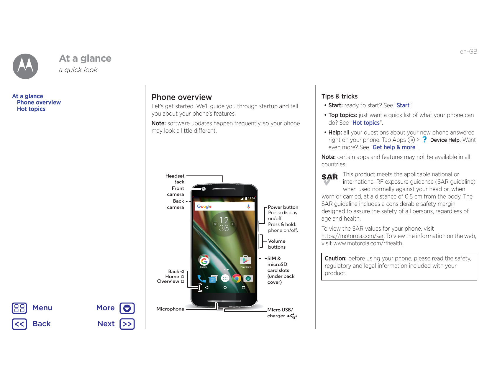 User Manual For Motorola Moto E Mobile Phone