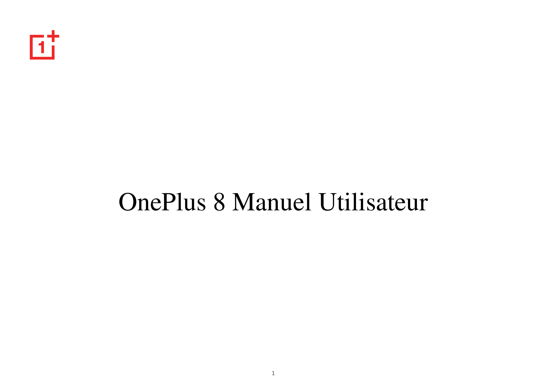 OnePlus 8 Manuel Utilisateur1