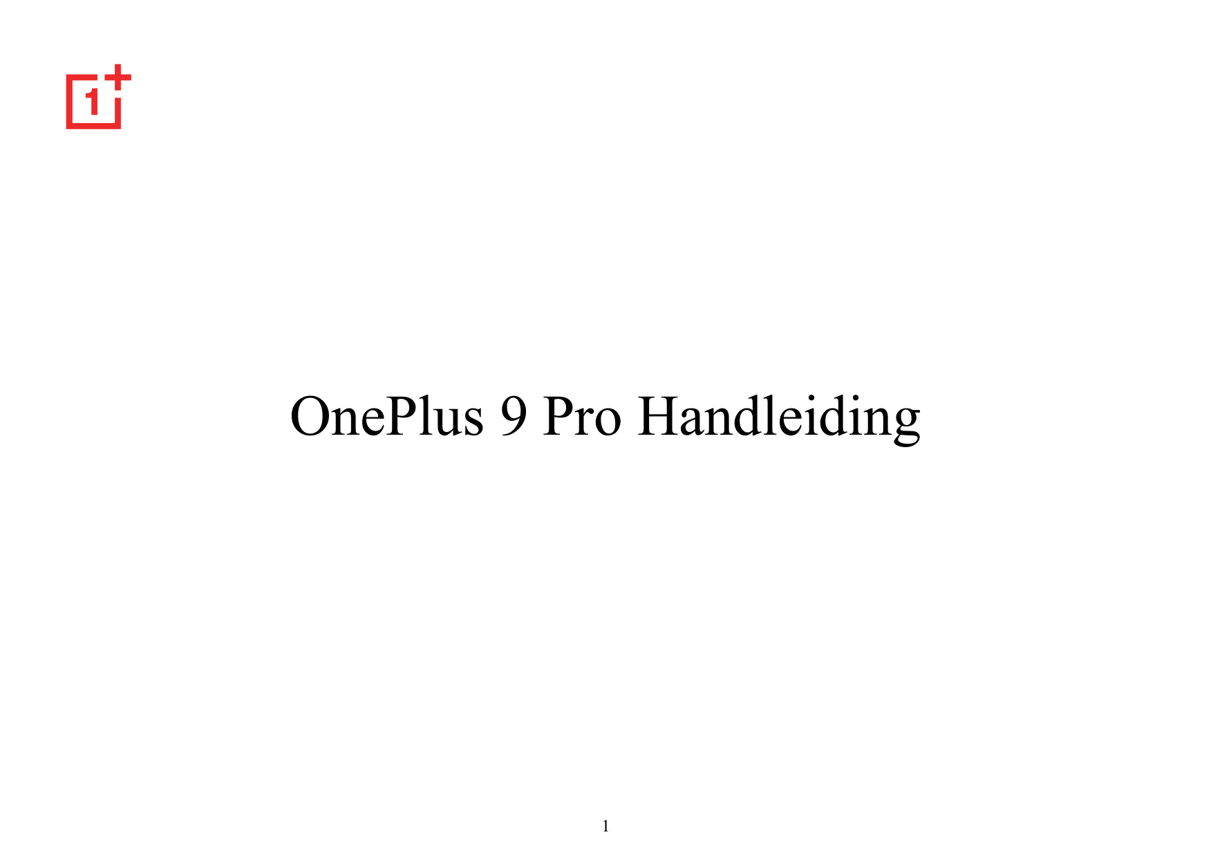 OnePlus 9 Pro Handleiding1